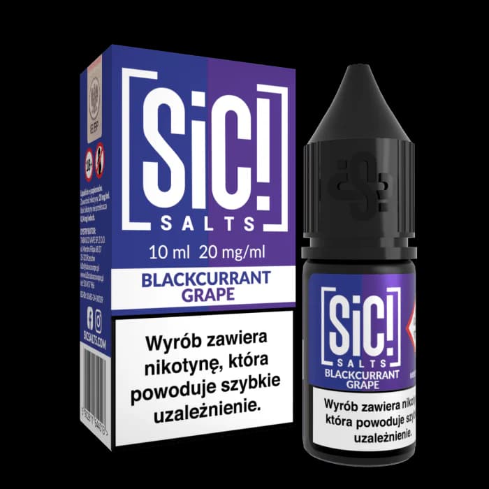 Liquid SiC! Salts Blackcurrant Grape